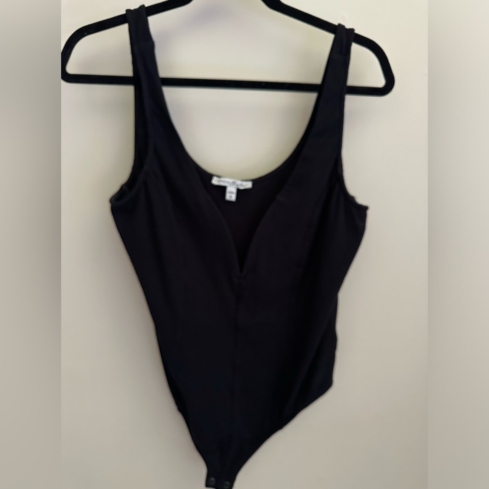 Express One Eleven Black Bodysuit